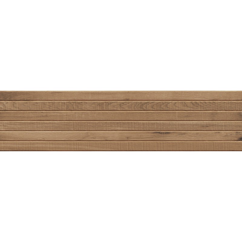 Mexen Western Wood Walnut gres szkliwiony rekt. G1, płytka drewnopodobna ścienna 120 x 30 cm, mat - TL702-120-030-54