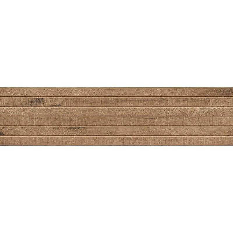 Mexen Western Wood Gres porcellanato rettificato noce G1, piastrella effetto legno per pavimenti e rivestimenti 120 x 30 cm,