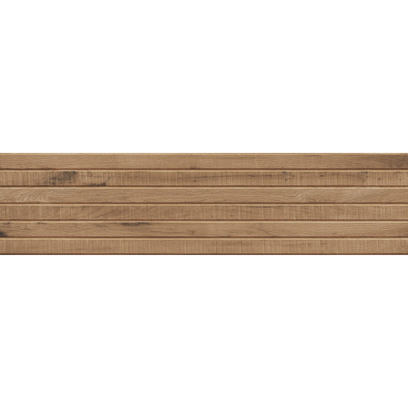 Mexen Western Wood Valnöt glaserat rekt. G1, väggplatta i träliknande stil 120 x 30 cm, matt - TL702-120-030-54