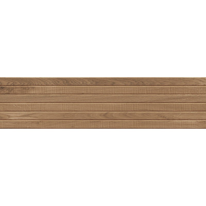 Mexen Western Wood Walnut gres szkliwiony rekt. G1, płytka drewnopodobna ścienna 120 x 30 cm, mat - TL702-120-030-54