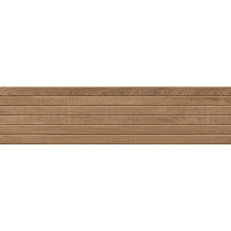 Mexen Western Wood Gres esmaltado nogal rect. G1, azulejo de pared similar a madera 120 x 30 cm, mate - TL702-120-030-54