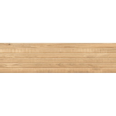 Mexen Western Wood Gres esmaltado beige rekt. G1, azulejo imitación madera para pared 120 x 30 cm, mate - TL702-120-030-55