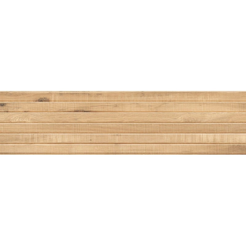 Mexen Western Wood Beige gres szkliwiony rekt. G1, płytka drewnopodobna ścienna 120 x 30 cm, mat - TL702-120-030-55