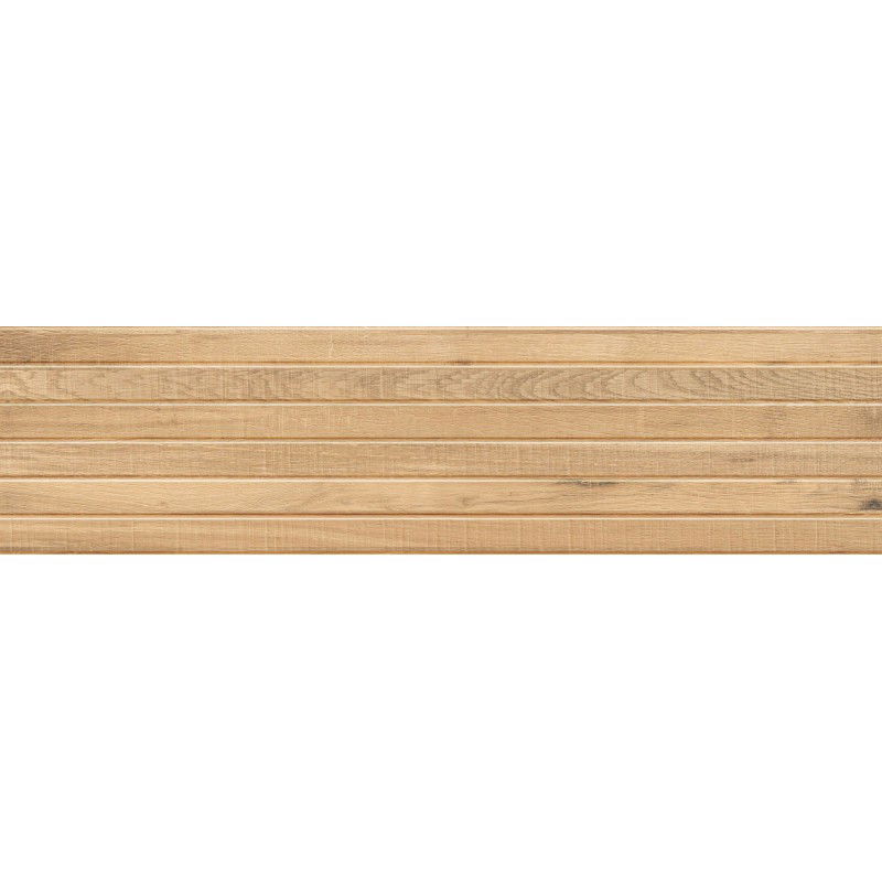 Mexen Western Wood Grés bege vidrado rekt. G1, azulejo de parede com aparência de madeira 120 x 30 cm, mate - TL702-120-030-55