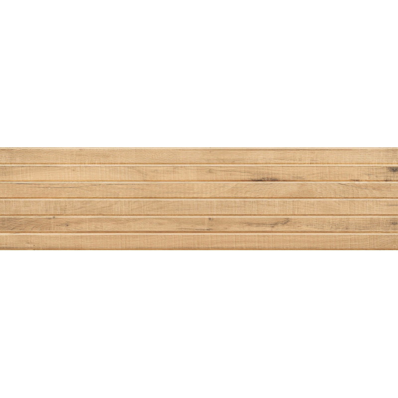 Mexen Western Wood Beige glasierte rektifizierte Gresfliese G1, holzähnliche Wandfliese 120 x 30 cm, matt - TL702-120-030-55