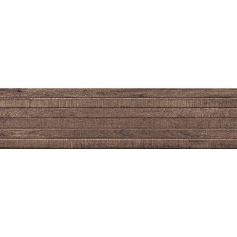 Mexen Western Wood Choco gres szkliwiony rekt. G1, płytka drewnopodobna ścienna 120 x 30 cm, mat - TL702-120-030-56