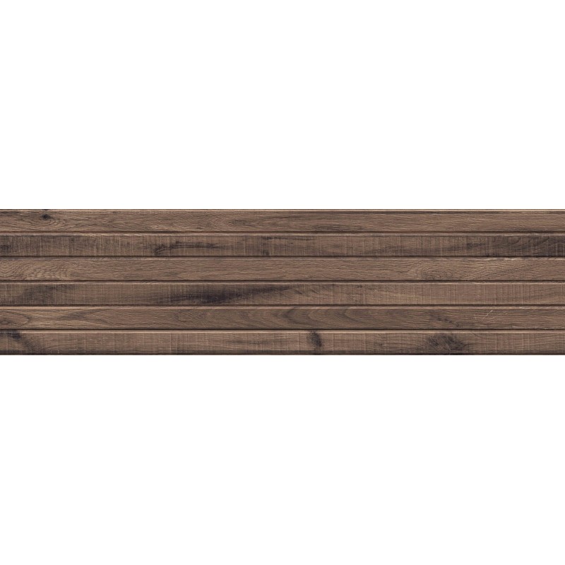 Mexen Western Wood Choco gres szkliwiony rekt. G1, płytka drewnopodobna ścienna 120 x 30 cm, mat - TL702-120-030-56