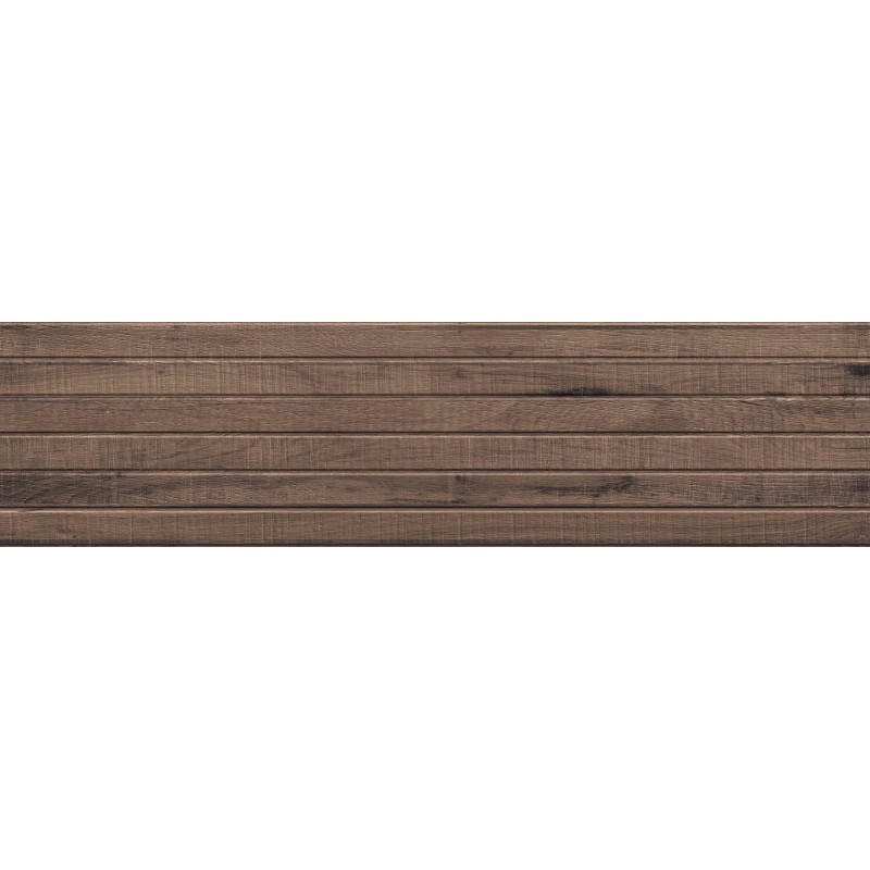 Mexen Western Wood Choco gres szkliwiony rekt. G1, płytka drewnopodobna ścienna 120 x 30 cm, mat - TL702-120-030-56