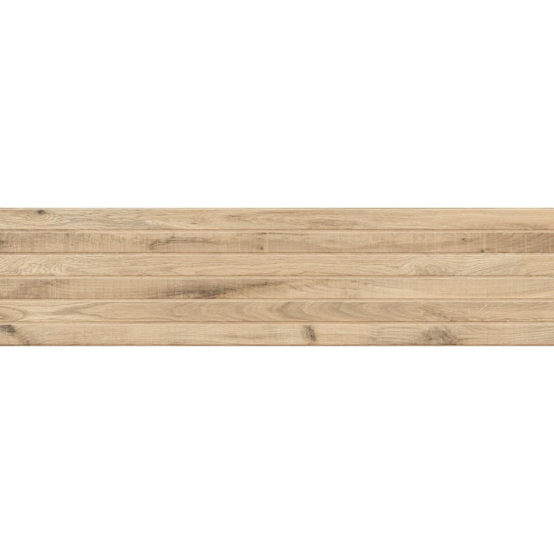 Mexen Western Wood Miele Glazed Rectified Porcelain Stoneware, Wood-Like Wall Tile 120 x 30 cm, Matte - TL702-120-030-57