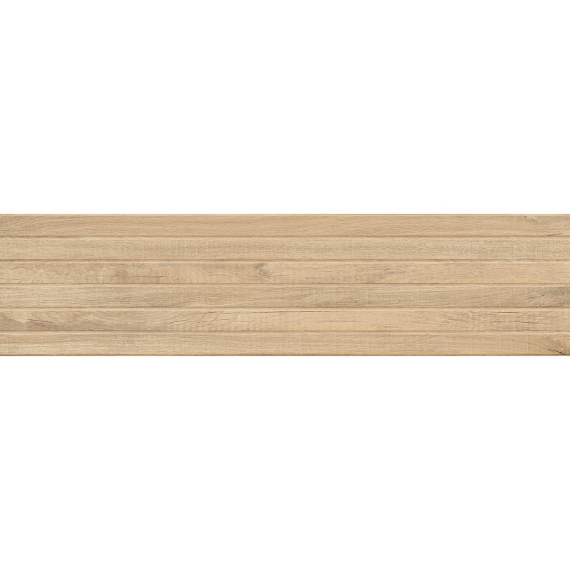 Mexen Western Wood Gres miele smaltato rett. G1, piastrella effetto legno da parete 120 x 30 cm, opaco - TL702-120-030-57