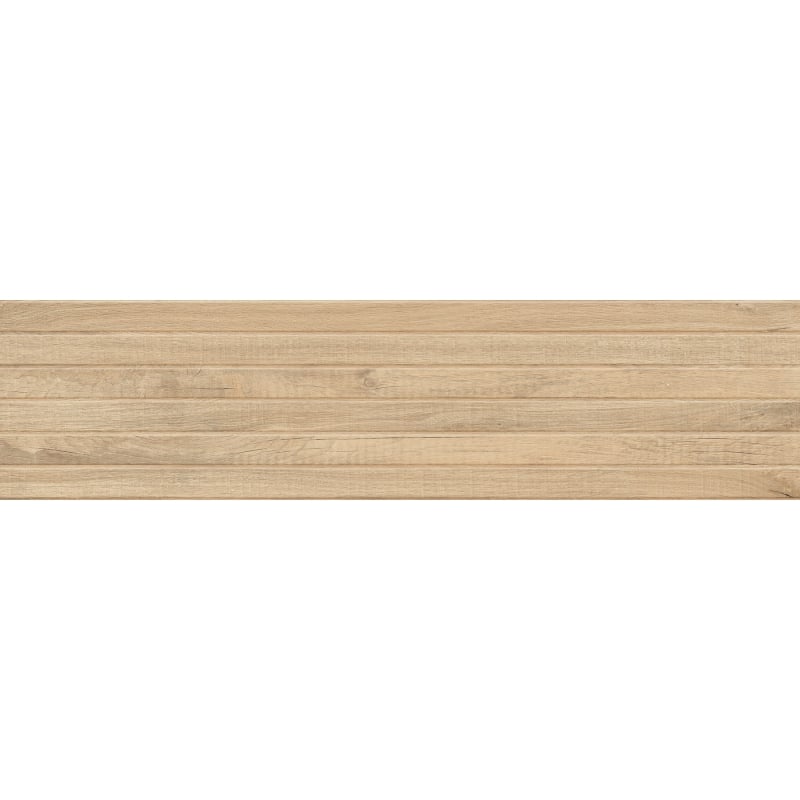 Mexen Western Wood Miele Glazed Rectified Porcelain Stoneware, Wood-Like Wall Tile 120 x 30 cm, Matte - TL702-120-030-57