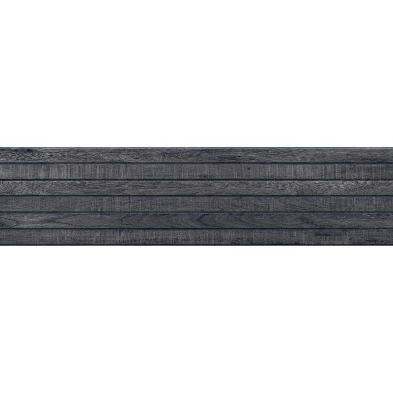 Mexen Western Wood Nero glaserat rekt. G1, träliknande väggplatta 120 x 30 cm, matt - TL702-120-030-58