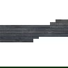 Mexen Western Wood Nero glasiertes Feinsteinzeug rekt. G1, holzähnliche Boden- und Wandfliese 120 x 30 cm, matt