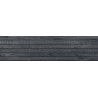 Mexen Western Wood Nero gres esmaltado rect. G1, azulejo parecido a madera de pared 120 x 30 cm, mate - TL702-120-030-58