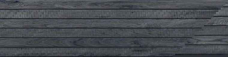 Mexen Western Wood Nero geglazuurde gerectificeerde gres. G1, hout-look tegel voor vloer en muur 120 x 30 cm, mat