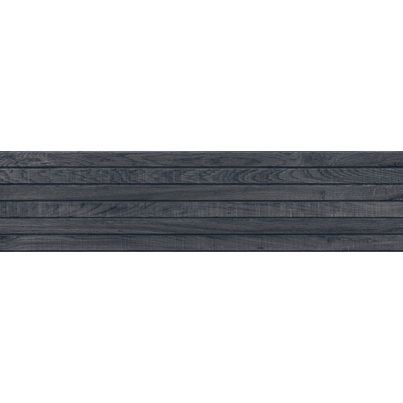 Mexen Western Wood Nero geglazuurde gerectificeerde gres G1, houtachtige wandtegel 120 x 30 cm, mat - TL702-120-030-58