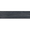 Mexen Western Wood Nero grés vidrado rekt. G1, azulejo de parede semelhante a madeira 120 x 30 cm, mate - TL702-120-030-58