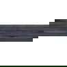 Mexen Western Wood Nero gres smaltato rett. G1, piastrella simile al legno per pavimenti e pareti 120 x 30 cm, opaco