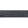 Mexen Western Wood Nero gres esmaltado rect. G1, azulejo parecido a madera de pared 120 x 30 cm, mate - TL702-120-030-58