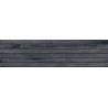 Mexen Western Wood Nero grés vidrado rekt. G1, azulejo de parede semelhante a madeira 120 x 30 cm, mate - TL702-120-030-58