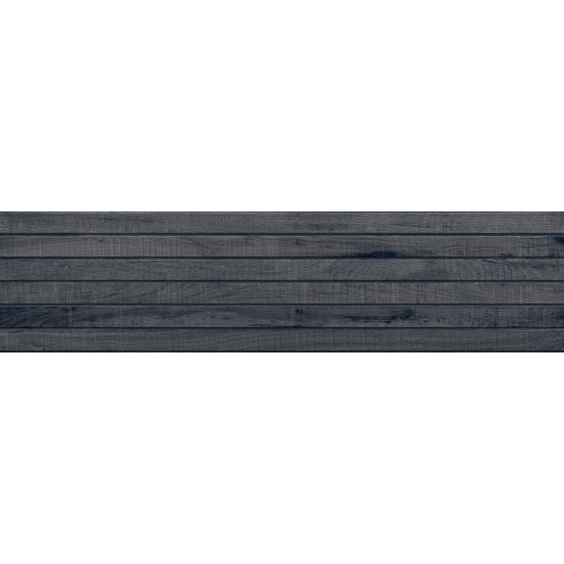 Mexen Western Wood Nero glazed rectified gres. G1, wood-like wall tile 120 x 30 cm, matte - TL702-120-030-58