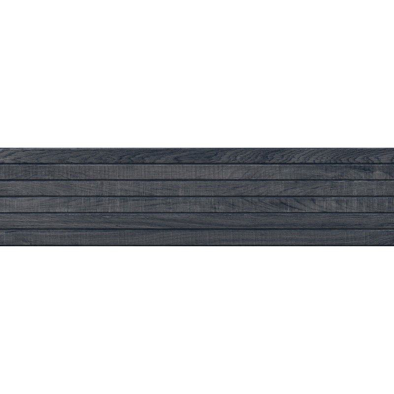 Mexen Western Wood Nero glazēts gres rekt. G1, grīdas-sienas flīze ar koka efektu 120 x 30 cm, matēts - TL702-120-030-58