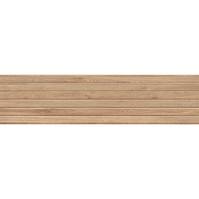 Mexen Mulberry Wood Honey glazed rectified porcelain stoneware tile G1, wood-like wall tile 120 x 30 cm, matte