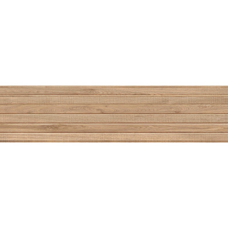 Mexen Mulberry Wood Honey gres szkliwiony rekt. G1, płytka drewnopodobna ścienna 120 x 30 cm, mat - TL703-120-030-51