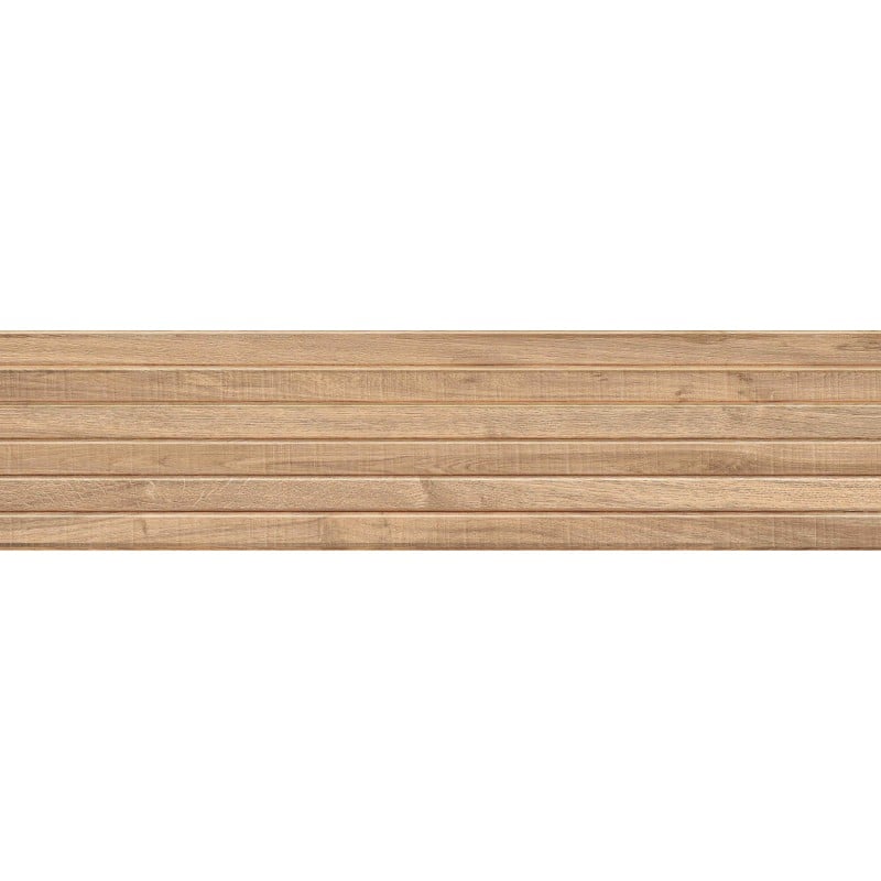 Mexen Mulberry Wood Honey gres szkliwiony rekt. G1, płytka drewnopodobna ścienna 120 x 30 cm, mat - TL703-120-030-51