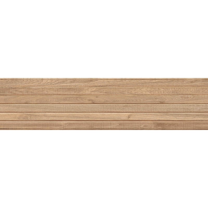 Mexen Mulberry Wood Honey glazed rectified porcelain stoneware tile G1, wood-like wall tile 120 x 30 cm, matte