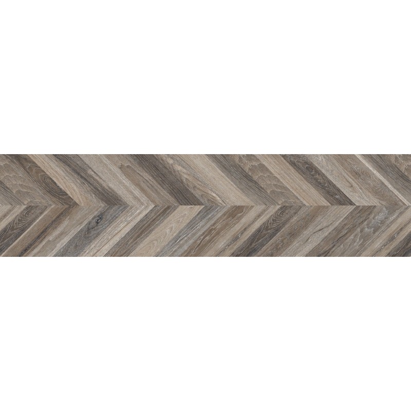 Mexen Native Black gres szkliwiony rekt. G1, płytka drewnopodobna podłogowo-ścienna 120 x 30 cm, carving - TL704-120-030-00