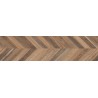Mexen Native Brown gres szkliwiony rekt. G1, płytka drewnopodobna podłogowo-ścienna 120 x 30 cm, carving - TL704-120-030-01