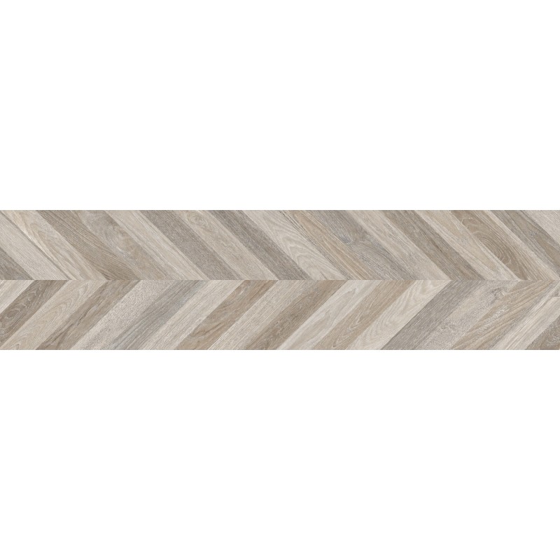 Mexen Native Gris gres szkliwiony rekt. G1, płytka drewnopodobna podłogowo-ścienna 120 x 30 cm, carving - TL704-120-030-02