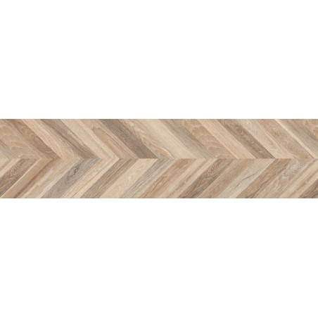 Mexen Native Miele glasuuritud portselanplaadid rekta. G1, puitimitatsiooniga põranda- ja seinaplaat 120 x 30 cm, carving