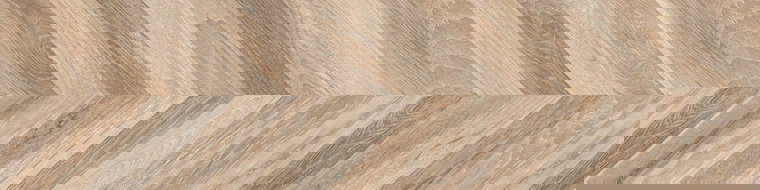 Mexen Native Miele geglazuurde gerectificeerde gres G1, houtachtige vloer- en wandtegel 120 x 30 cm, carving - TL704-120-030-03