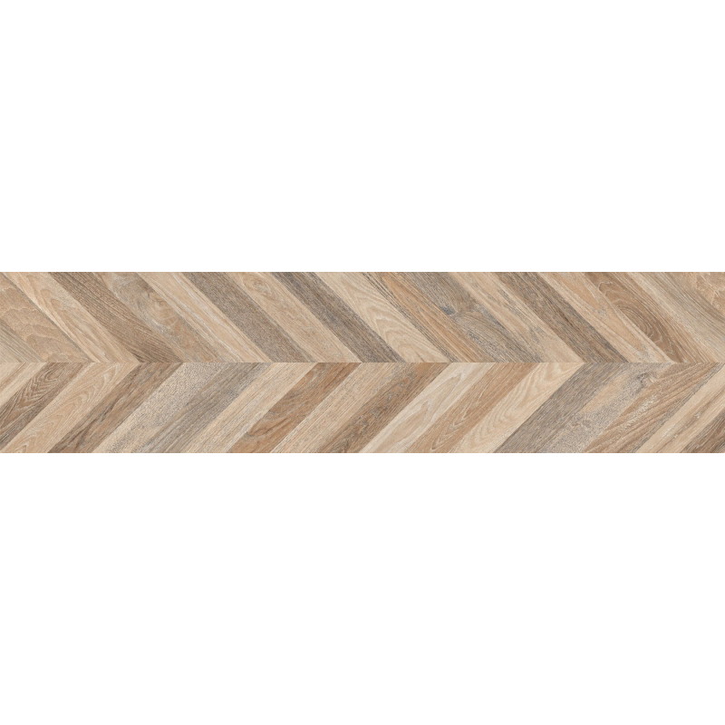 Mexen Native Miele glasuuritud portselanplaadid rekta. G1, puitimitatsiooniga põranda- ja seinaplaat 120 x 30 cm, carving