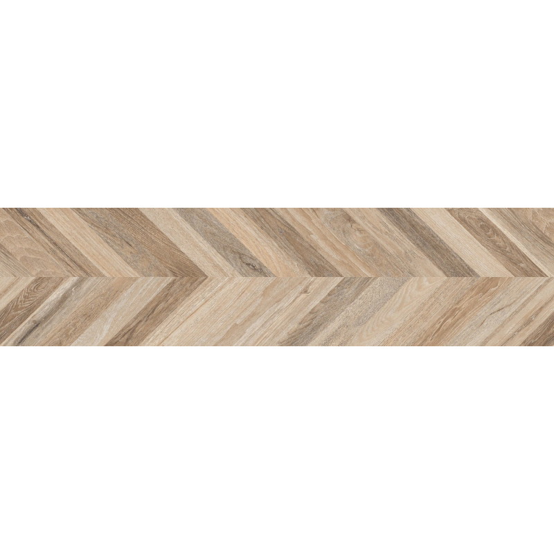 Mexen Native Miele glasuuritud portselanplaadid rekta. G1, puitimitatsiooniga põranda- ja seinaplaat 120 x 30 cm, carving