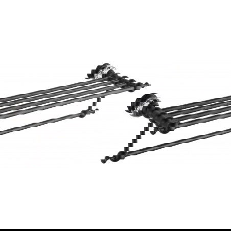 Mexen Estela Handduchregal, schwaarz - 7011520-70