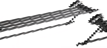 Mexen Estela handdukshylla, svart - 7011520-70