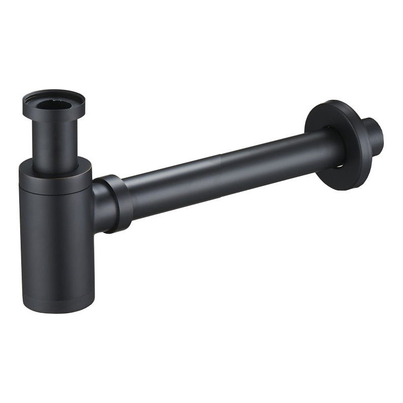 Mexen halwenkeeleck siphon, ronnen, schwaarz antik - 79950-79