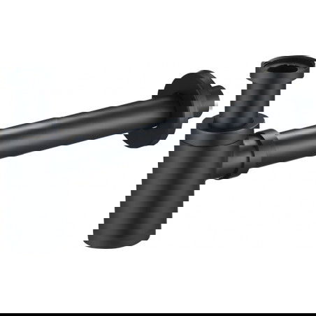 Mexen halvsyfon för rund tvättställ, antik svart - 79950-79