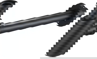 Mexen apaļš daļējs sifons izlietnei, antīks melns - 79950-79