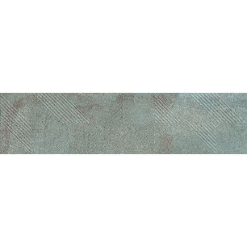 Mexen Lassa Spiga Aqua kiiltävä lasitettu keraaminen laatta, seinälaatta 120 x 30 cm, matta - TL705-120-030-50