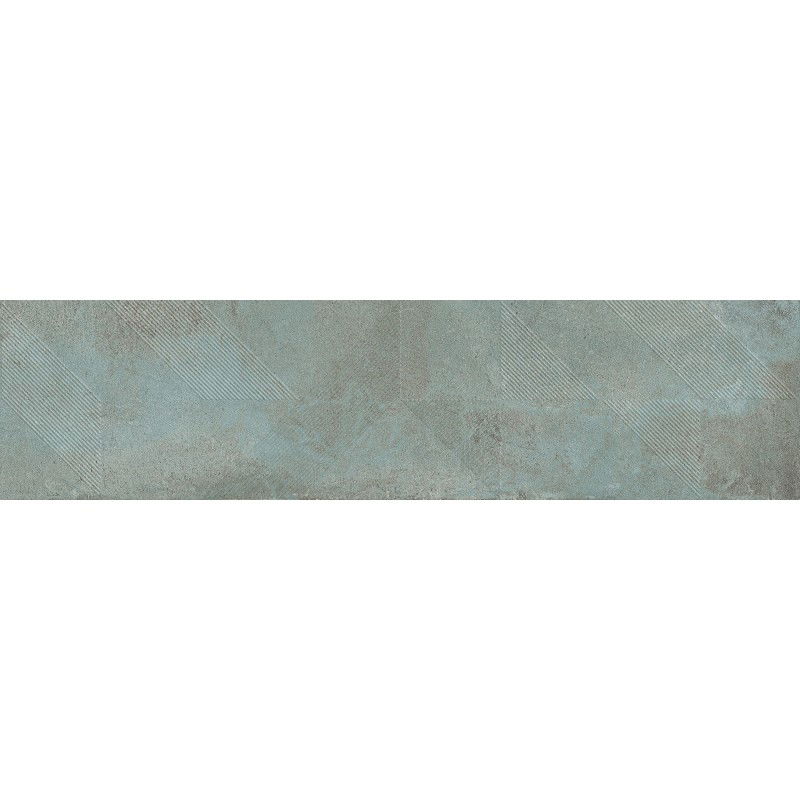 Mexen Lassa Spiga Aqua glaserad rektifierad G1, golv- och väggplatta 120 x 30 cm, matt - TL705-120-030-50