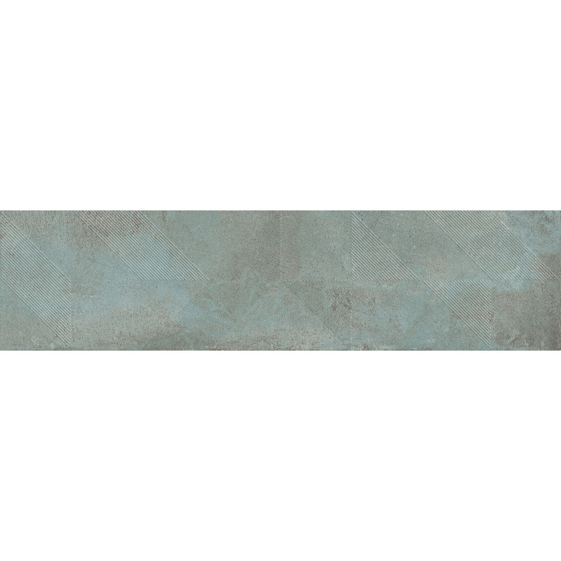 Mexen Lassa Spiga Aqua gres esmaltado rect. G1, azulejo de pared 120 x 30 cm, mate - TL705-120-030-50