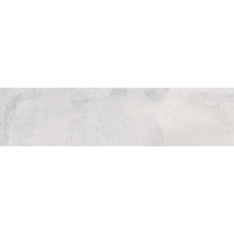 Mexen Lassa White Glazed Rectified Porcelain, Floor-Wall Tile 120 x 30 cm, Matte - TL705-120-030-02