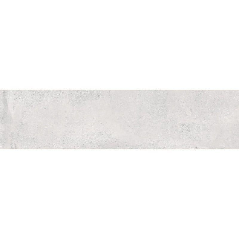 Mexen Lassa White Glazed Rectified Porcelain, Floor-Wall Tile 120 x 30 cm, Matte - TL705-120-030-02