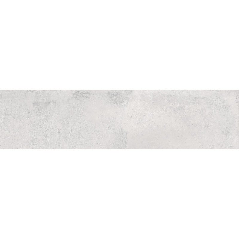 Mexen Lassa White Glazed Rectified Porcelain, Floor-Wall Tile 120 x 30 cm, Matte - TL705-120-030-02