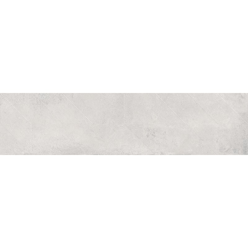 Mexen Lassa Spiga Bianco glazed rectified ceramic tile G1, wall tile 120 x 30 cm, matte - TL705-120-030-52