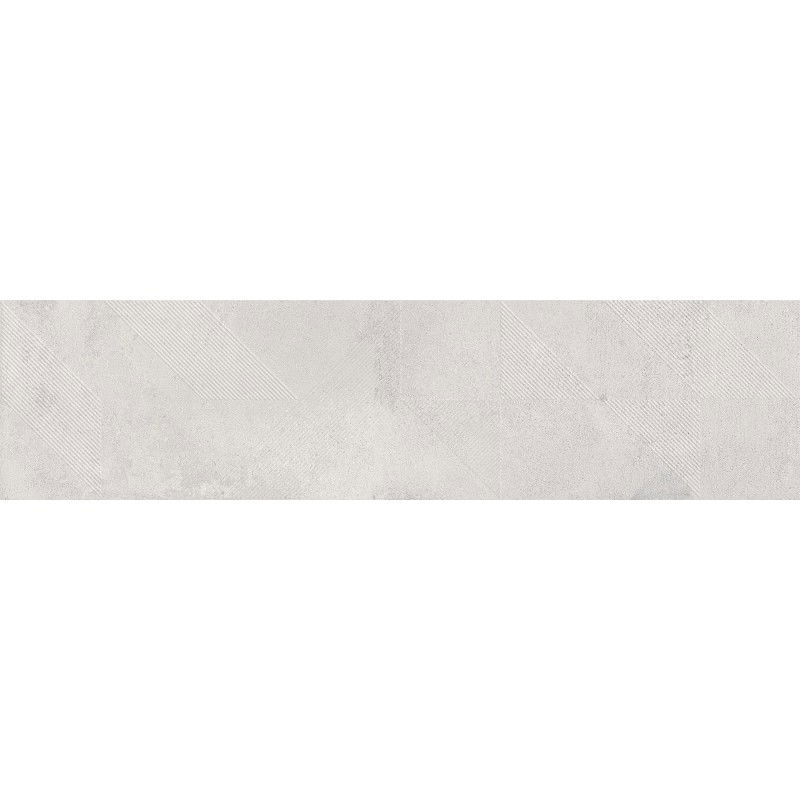 Mexen Lassa Spiga Bianco geglazuurd gres gerekt. G1, wandtegel 120 x 30 cm, mat - TL705-120-030-52
